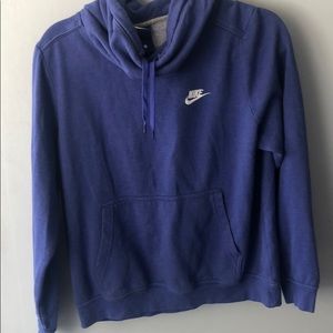 Blue nike sweatshirt